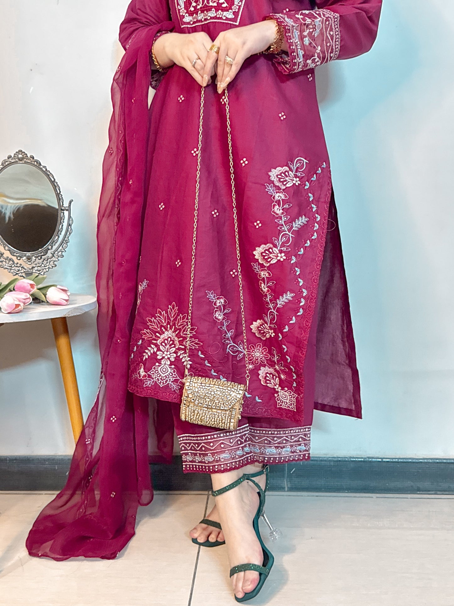 3pcs dress AP-14