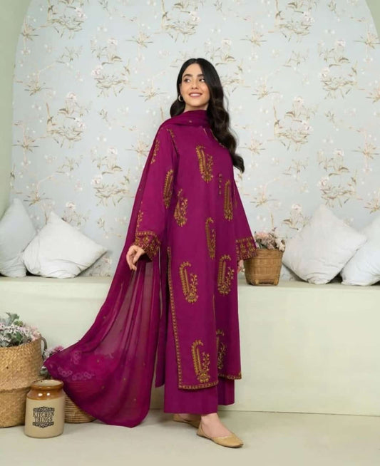 Amber 3pcs Burhan Boutique
